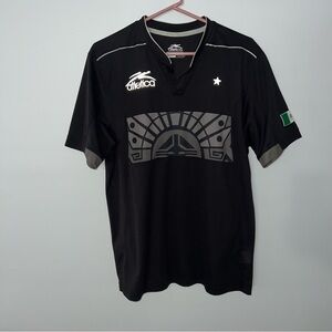 Mexico National Team Jersey Mens Large Black Atletica 2012 Olympics Champs